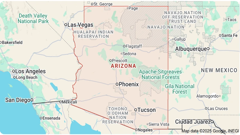 Arizona Map