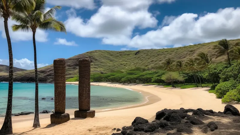 Hapuna Beach Is On The Big Island